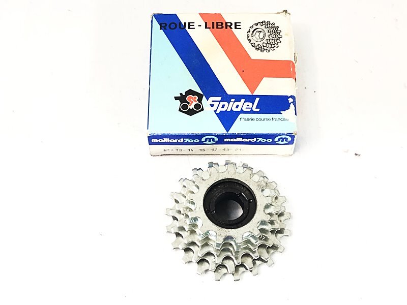 未使用品 マイヨール 700 MAILLARD 700 スピデル コース ボスフリー 6速 SPIDEL COURSE BOSS FREE 6S 13-21T スプロケット拍卖