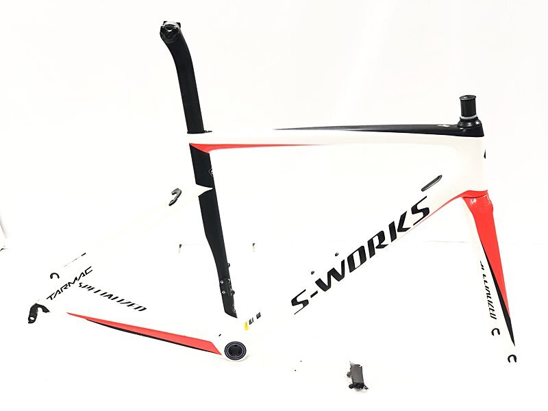 スペシャライズド SPECIALIZED エスワークス S-WORKS ターマック SL6 TARMAC SL6 2018 WIITE/ORANGE 54サイズ拍卖