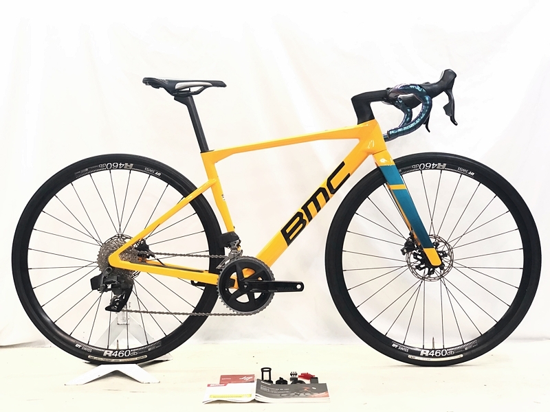 美品 BMC カイウス KAIUS SRAM RIVAL eTAP AXS 2022年 グラベルロード カーボンロードバイク 51サイズ イエロー拍卖