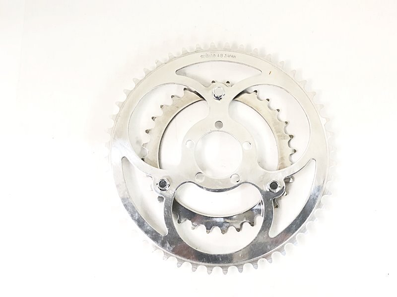 未使用品 スギノ SUGINO プロダイナミック PRO DYNAMIC CHAIN RING 48-32T チェーンリング拍卖