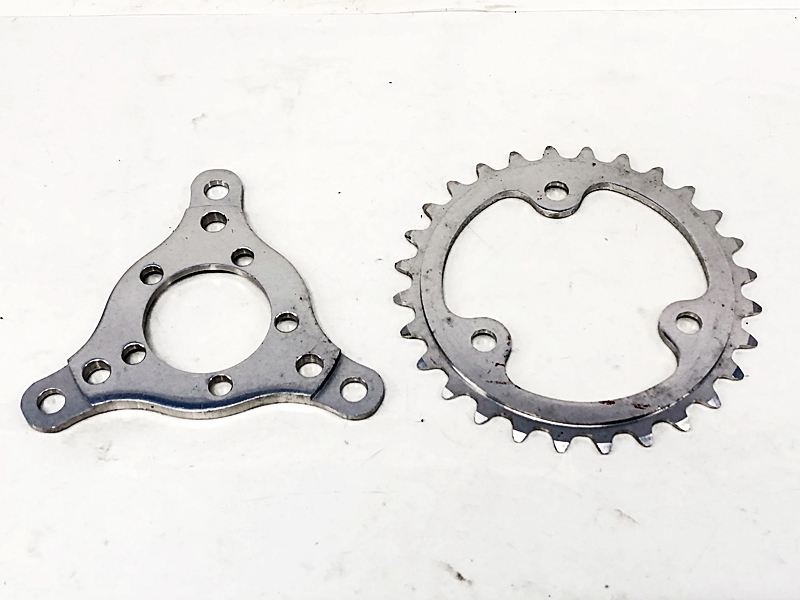 美品 スギノ SUGINO プロダイ PRO DYNAMIC 5ピン 28Tアダプター チェーンリング拍卖