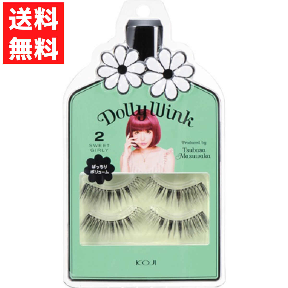 ドーリーウインク アイラッシュ02 つけまつげ コージー 益若つばさ 2ペア拍卖