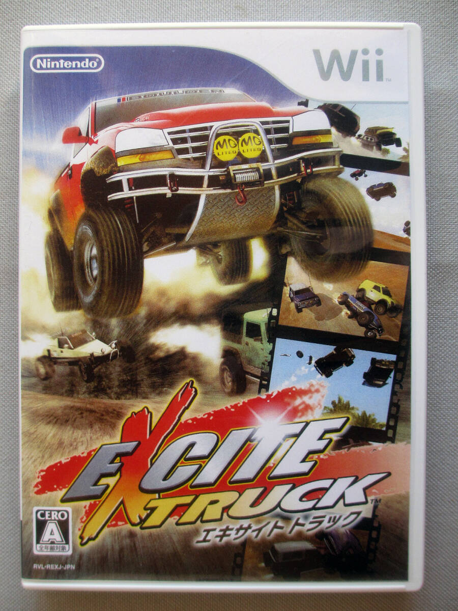 ★☆s 任天堂 Nintendo Wii エキサイト トラック EXCITE TRUCK オフロード 爆走 レース スタント ジャンプ 地形変化 ソフト 動作確認 ☆★拍卖
