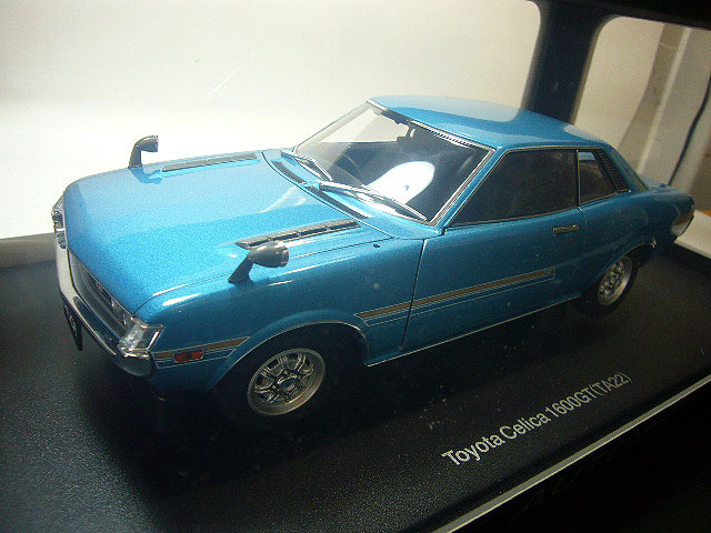 ◆1/18 オートアート 78782 トヨタ セリカ 1600GT TA22 ブルー◆拍卖