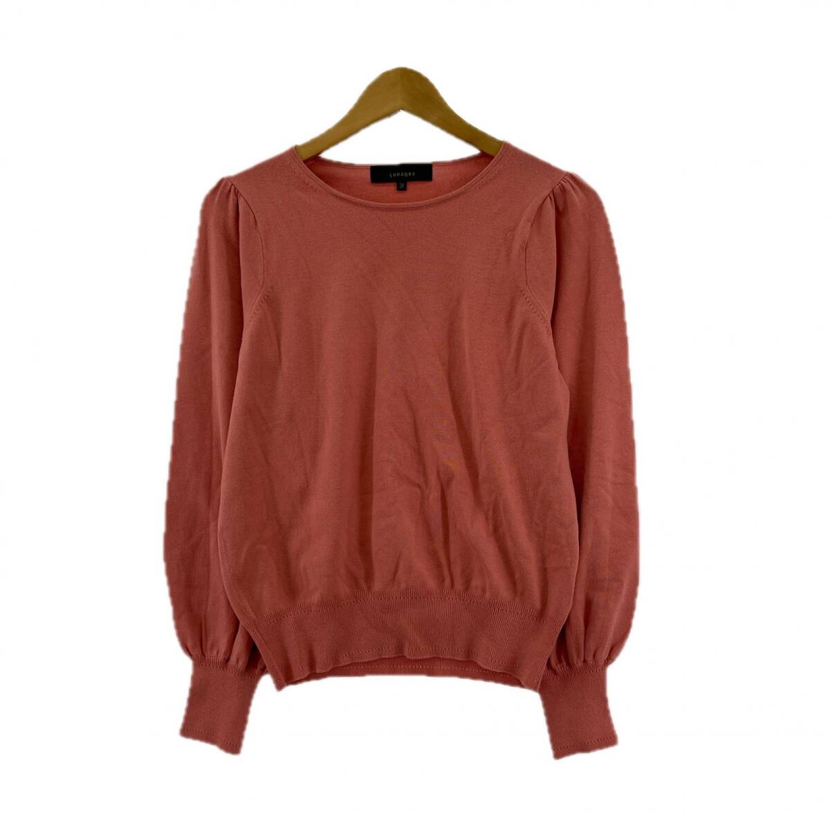 SunaUna スーナウーナ ニット size38/ピンク ゆうパケットOK拍卖