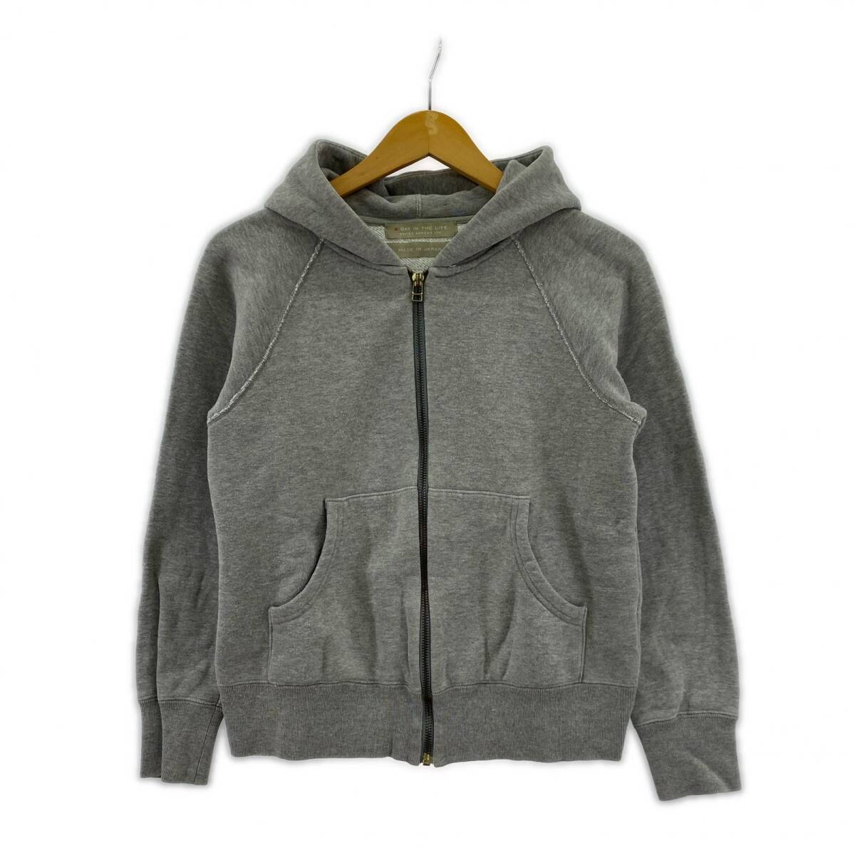 a day in the life アデイインザライフ ユナイテッドアローズ ジップアップ パーカー size表記なし/グレー拍卖
