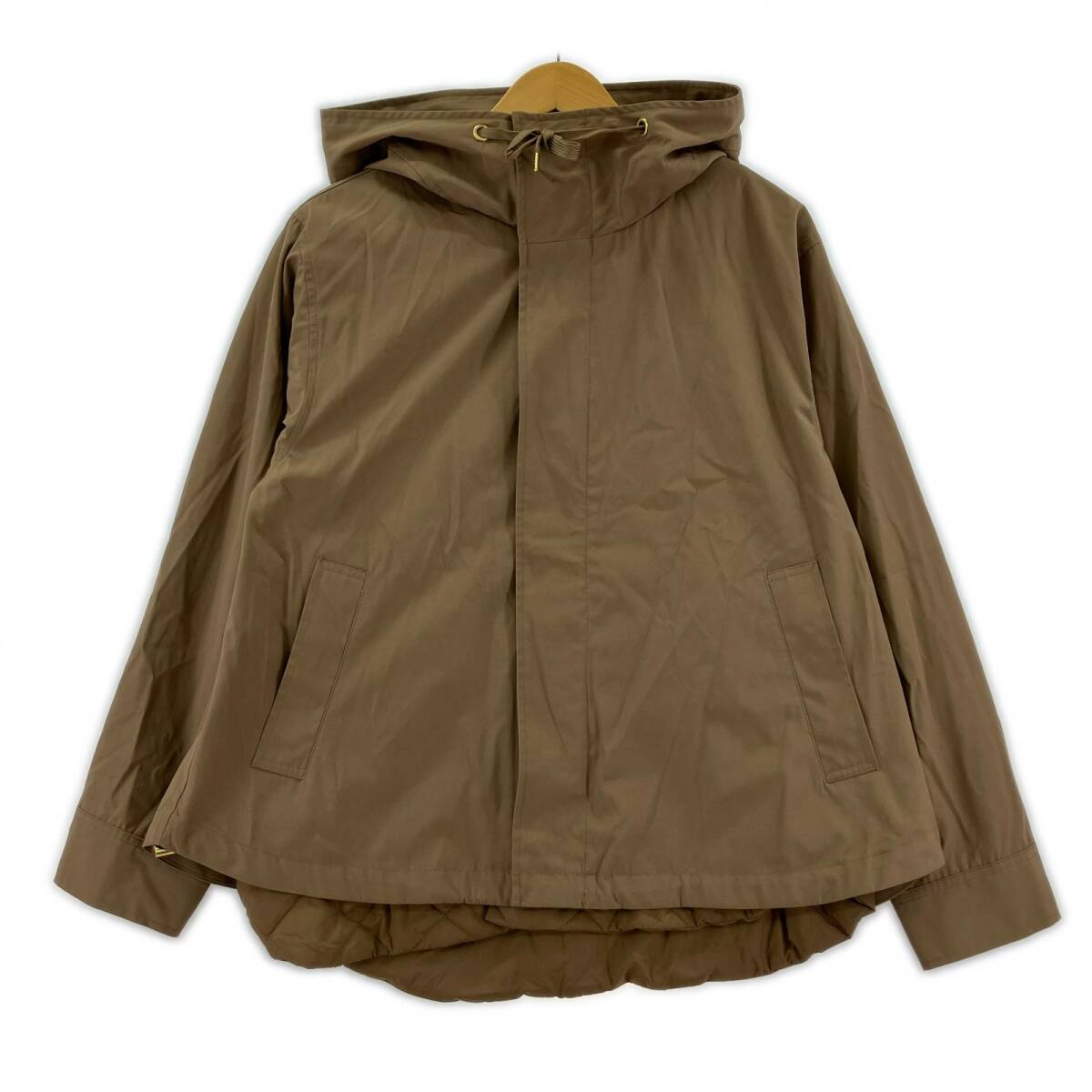 OPAQUE.CLIP オペークドットクリップ キルティングベスト付き マウンテンパーカー size全て 38/M/ブラウン拍卖