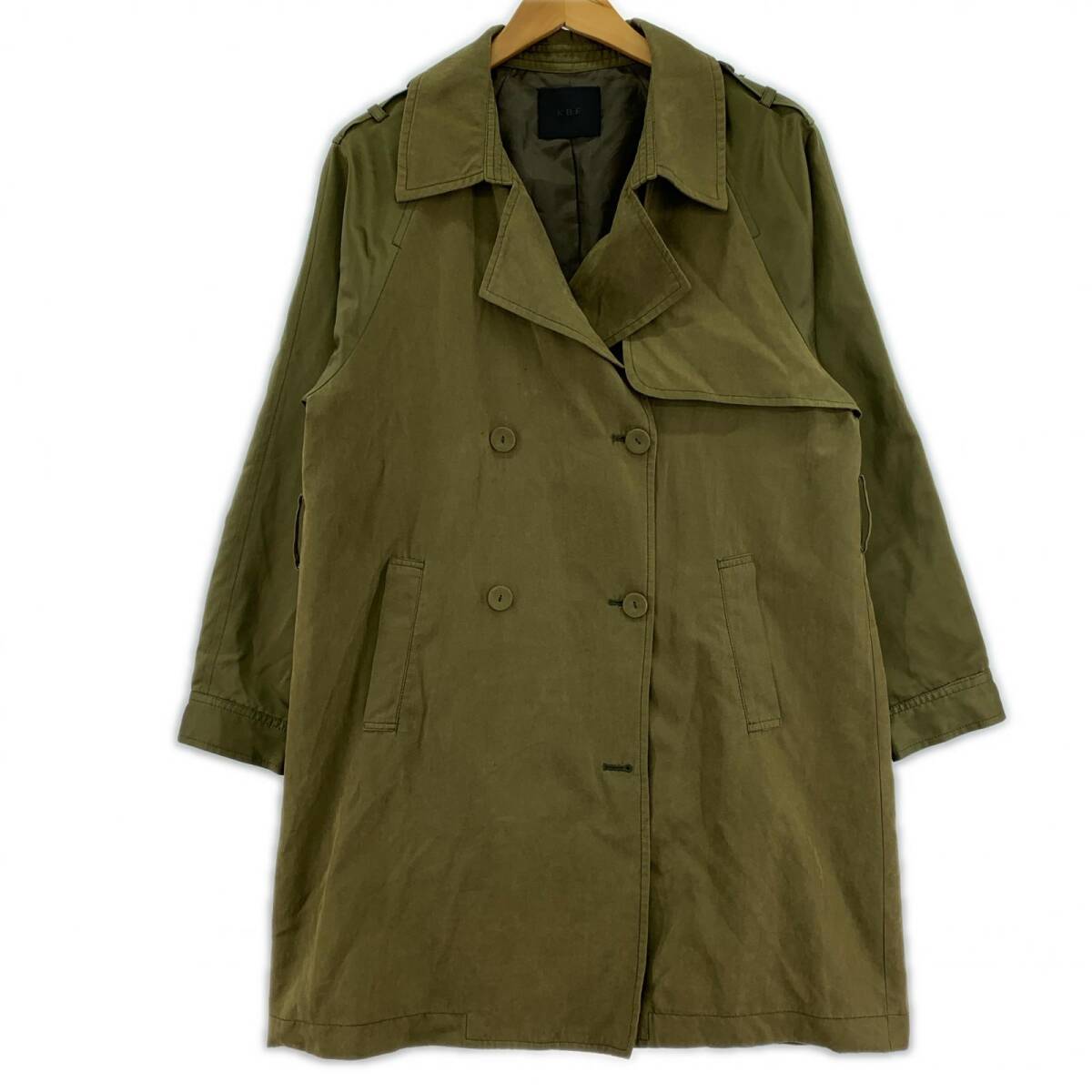 KBF ケービーエフ アーバンリサーチ トレンチコート sizeF/カーキ拍卖
