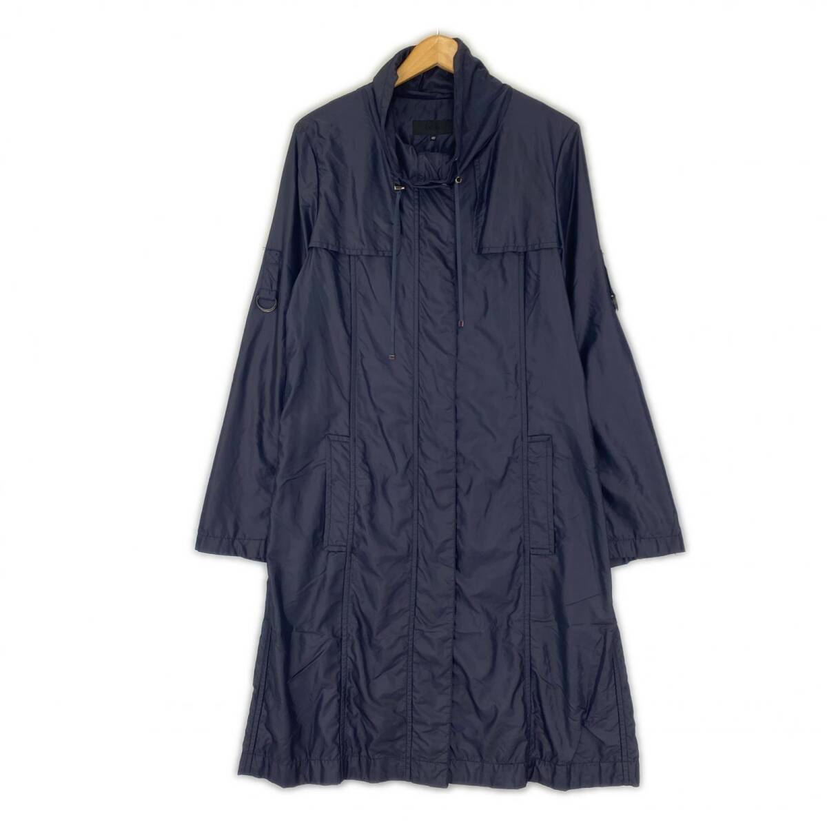 iCB アイシービー ジップアップ コート size42/ネイビー拍卖