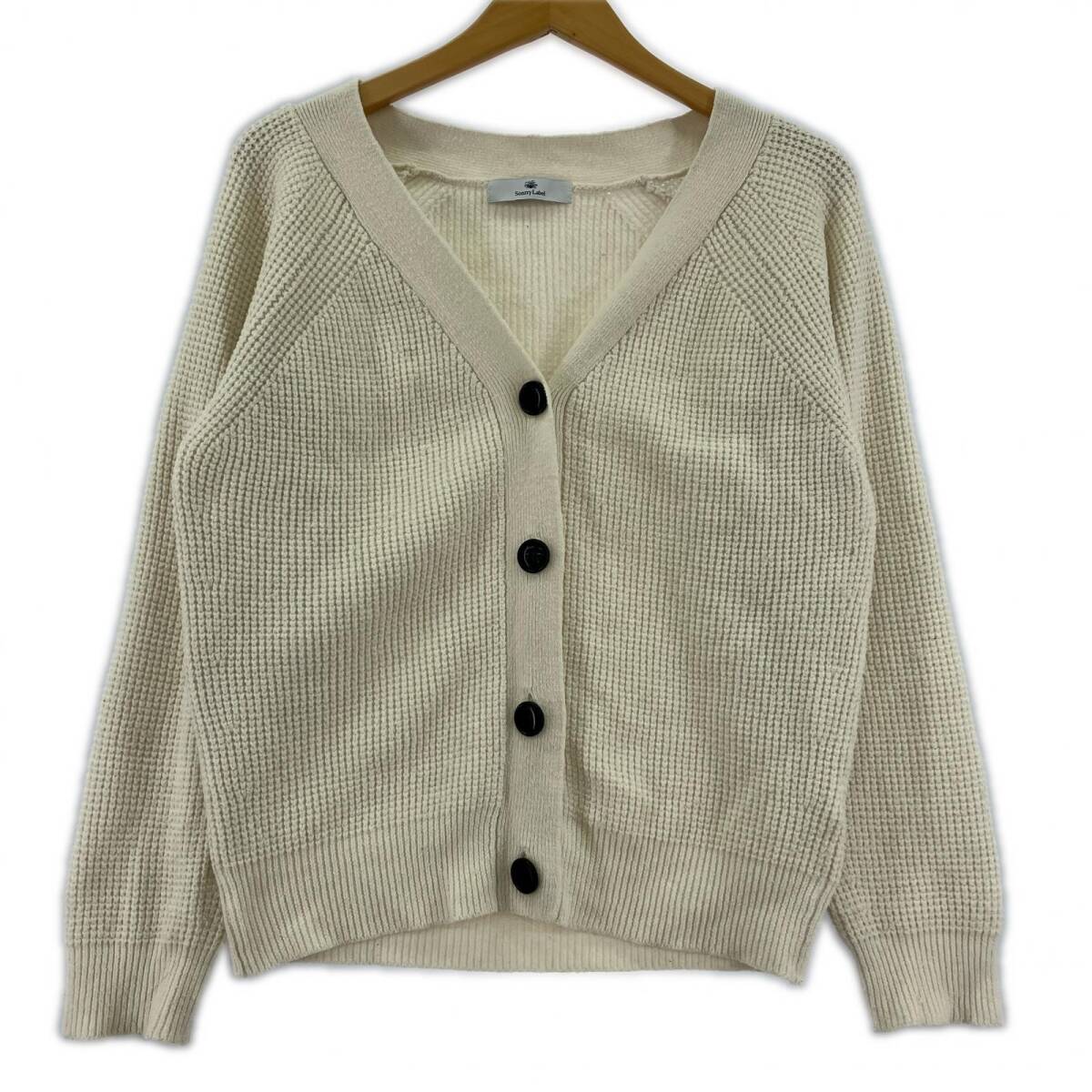 Sonny Label サニーレーベル ニット カーディガン sizeFree/オフホワイト拍卖