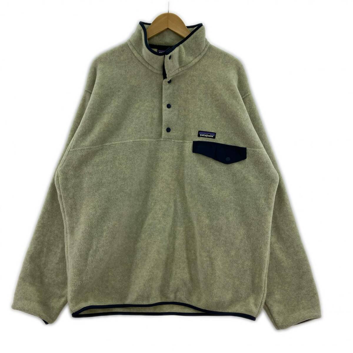 Patagonia パタゴニア STY25580FA21 フリース カットソー sizeL/ライトグレー系拍卖