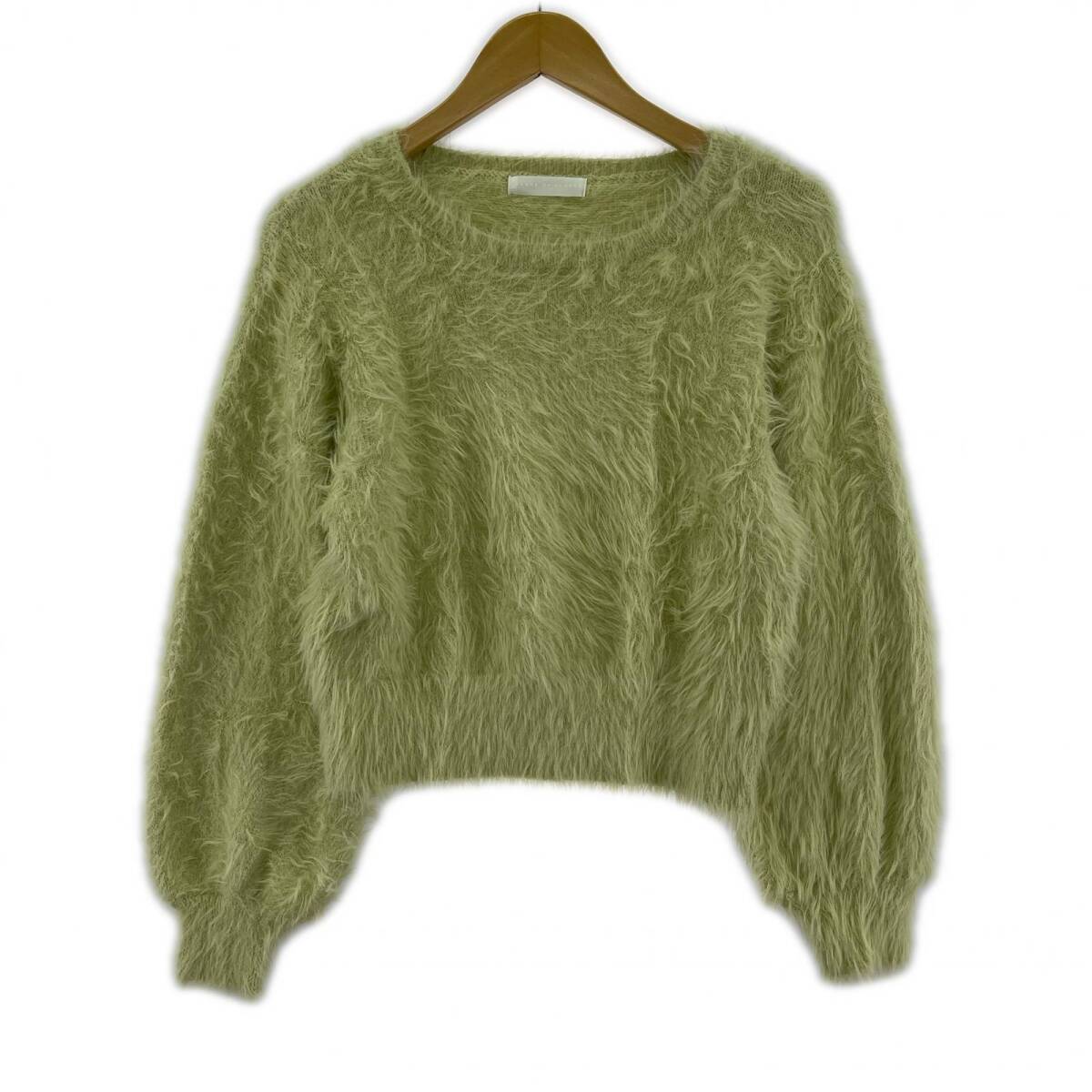 SENSE OF PLACE センスオブプレイス アーバンリサーチ シャギー ニット sizeone/ミント拍卖