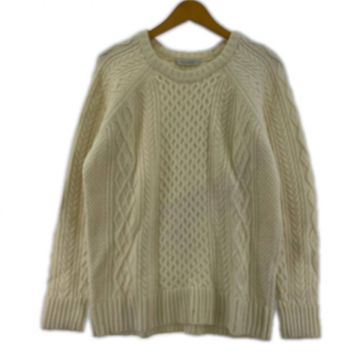 JOURNAL STANDARD ジャーナルスタンダード ウール混 ニット sizeM/ホワイト系拍卖