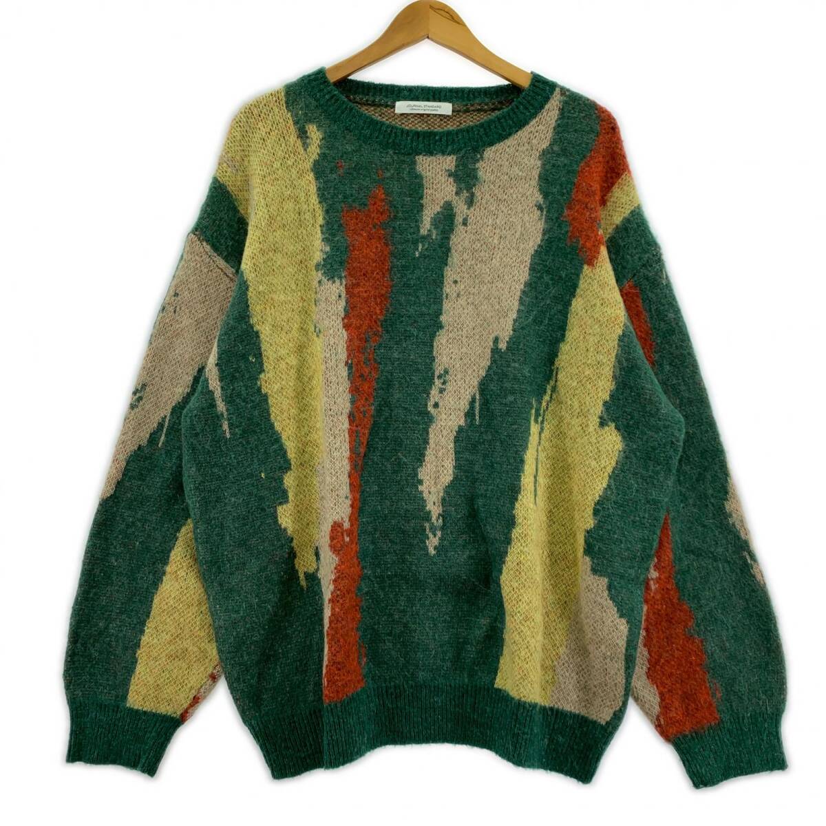JOURNAL STANDARD ジャーナルスタンダード 総柄 ニット sizeM/マルチカラー拍卖