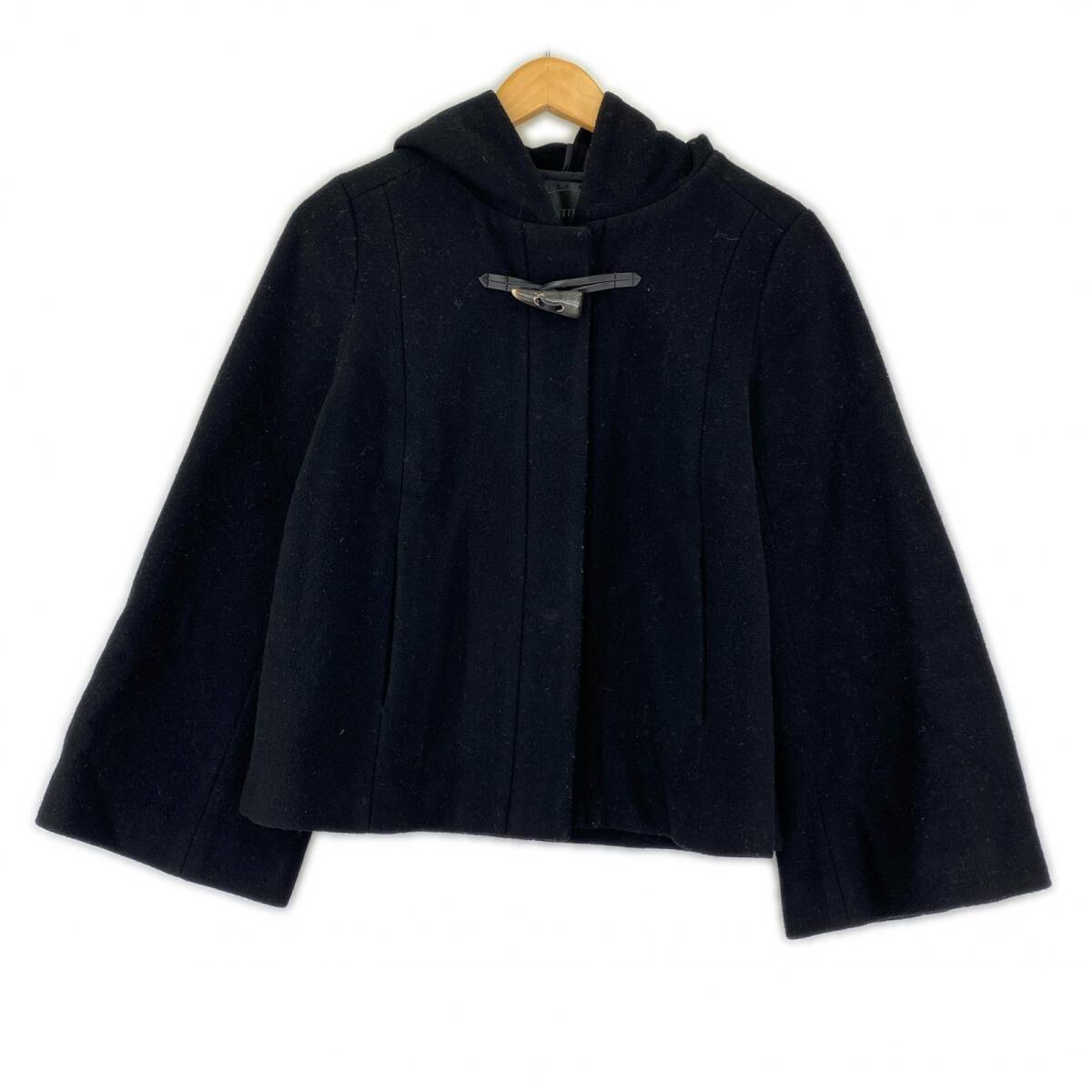 UNTITLED アンタイトル 牛革 ダッフルコート size2/ブラック拍卖