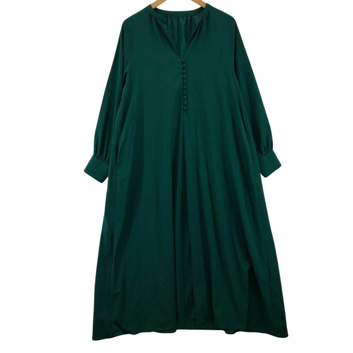 ITEMS URBAN RESEARCH アイテムズ アーバンリサーチ ワンピース sizeFree/グリーン拍卖