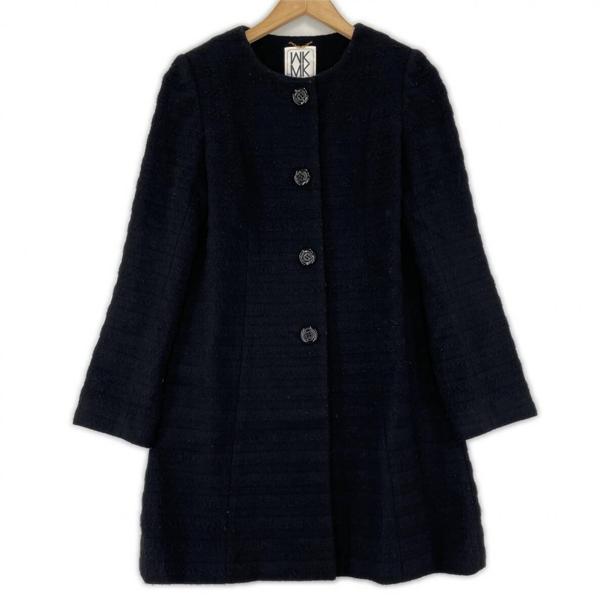 MICHEL KLEIN ミッシェルクラン ロング コート size38/ブラック拍卖