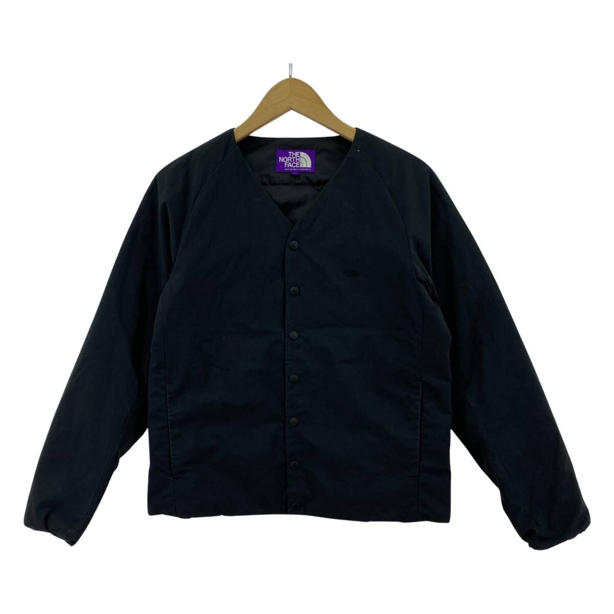 THE NORTH FACE PURPLE LABEL ザ・ノース・フェイス パープルレーベル ND2859N ダウン カーディガン sizeWS/ブラック拍卖