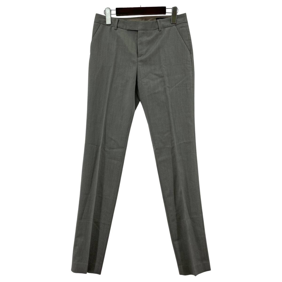 UNITED ARROWS ユナイテッドアローズ ローライズ スラックス パンツ size38/グレー拍卖