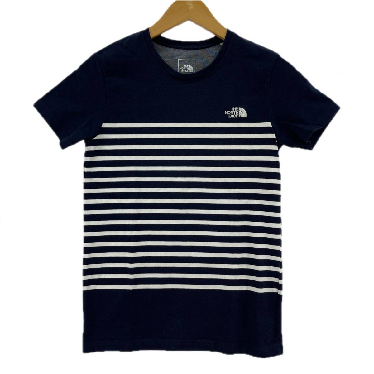 THE NORTH FACE ザ・ノースフェイス NTW32137 半袖Tシャツ sizeS/ネイビー系 ゆうパケットOK拍卖