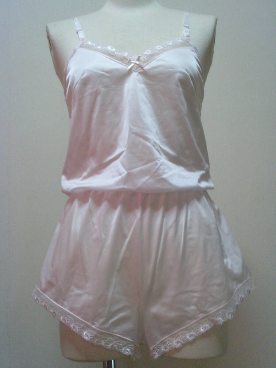 ★【千趣会】レースが可愛いピンクのテディ★3拍卖