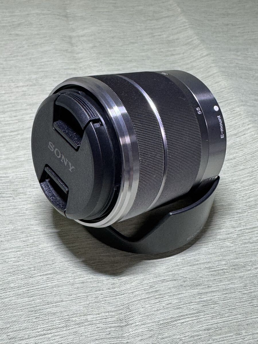 SONY ソニー α NEX-C3用ズームレンズ E3.5-5.6/18-55OSS 0.25m/0.82ff E-mount (MODEL NO SEL1855) レンズのみ 美品拍卖