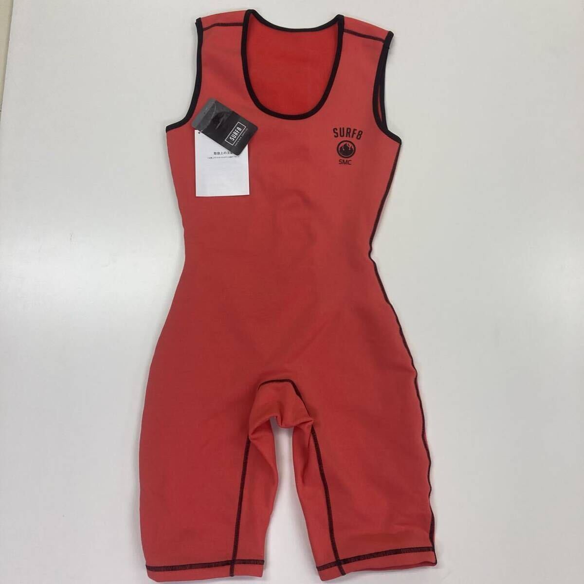 24-25 新品 正規 SURF8 サーフィン インナー L MAGMA CORE SHORT JOHN S/J 84F4MG1 レッド サーフエイト ショートジョン ウェットスーツ拍卖