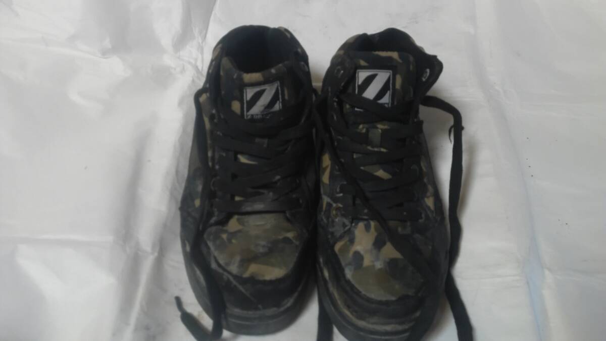 ◆Z DORAGON(自重堂)グリーン迷彩柄安全靴26.5cm3E拍卖