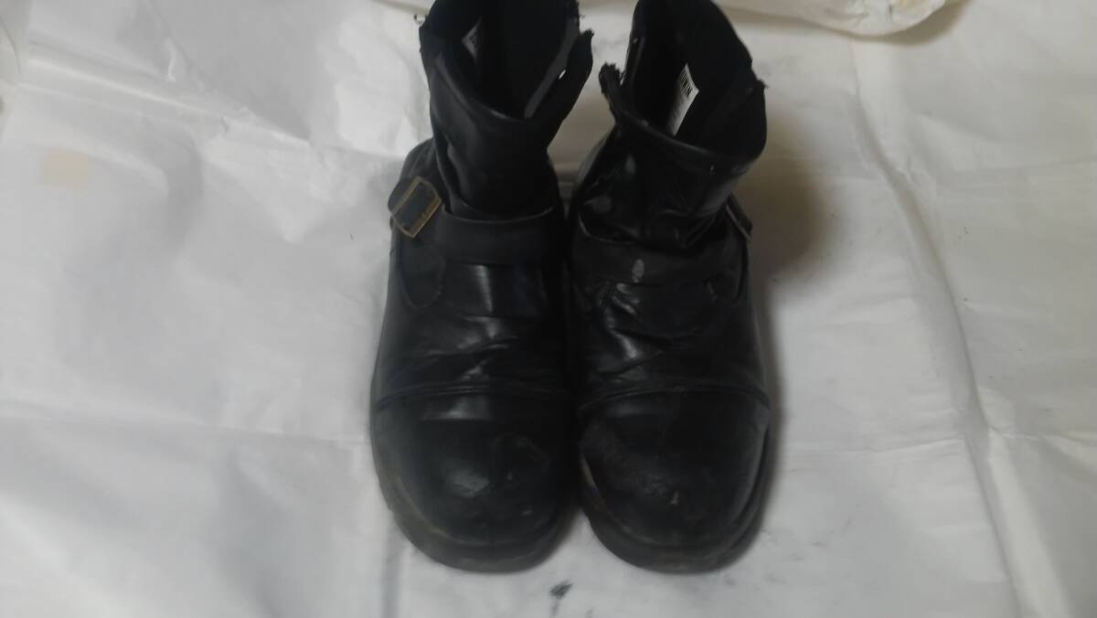 ◆EDWIN(エドウイン)ハイカットブラック安全靴26cm拍卖