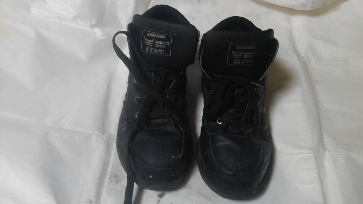 ◆◆ WIDE WOLVES (ワイドウルブス)ハイカット安全靴26cmEE拍卖