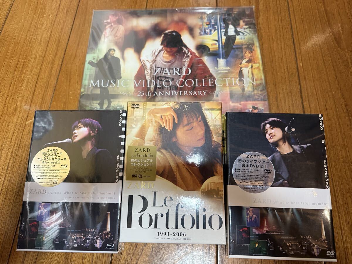 ★ ZARD MUSIC VIDEO COLLECTION ~25th ANNIVERSARY~ 永久保存版 DVD5枚組 未開封品 ★他ZARD DVDセットです★未使用です★拍卖