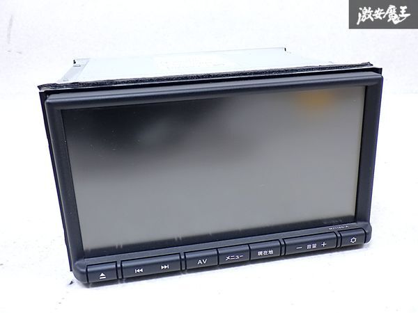 日産 純正 MJ119D-A メモリーナビ SDナビ CD DVD フルセグ 地デジ 本体のみ 即納 棚M-2拍卖