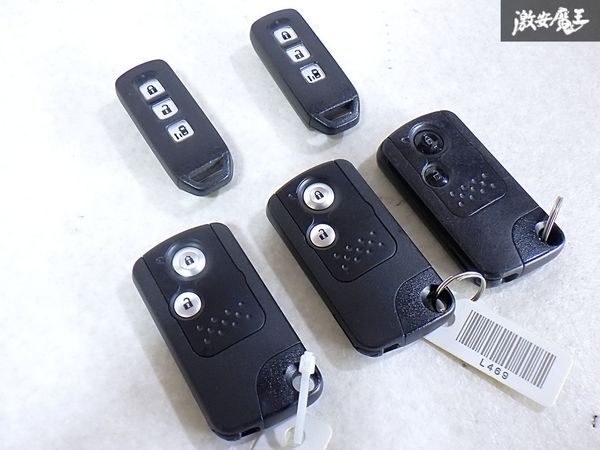 ★まとめ売り★ ホンダ 純正 キーレス リモコンキー 2ボタン 3ボタン 5個セット カギ 鍵 キー 即納 棚Z-1拍卖