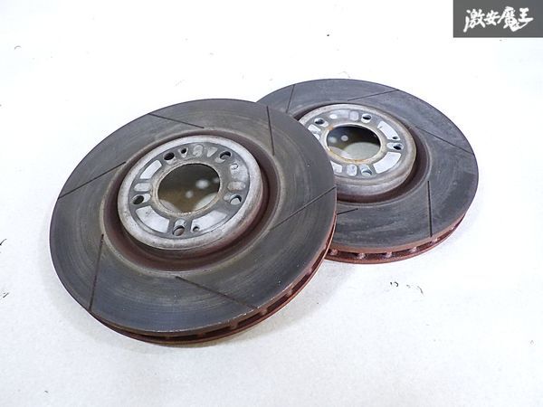 三菱 ミツビシ 純正 CT9A ランサーエボリューション ランエボ 7 8 9 ブレーキ スリットローター brembo ブレンボ フロント 左右セット J-1拍卖