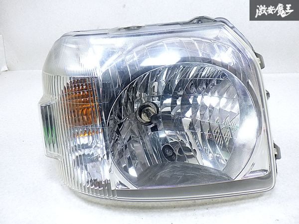 ★割れ無し★ ホンダ 純正 HM1 HM2 バモス 後期 ハロゲン ヘッドライト レンズ 右 右側 運転席側 KOITO 100-62084 即納 棚Q-2拍卖