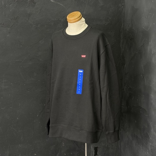 新品タグ付 リーバイス トップス 裏起毛 トレーナー メンズ用 ブラック Lサイズ 裏起毛 長袖 衣類 冬物/301948在★4拍卖