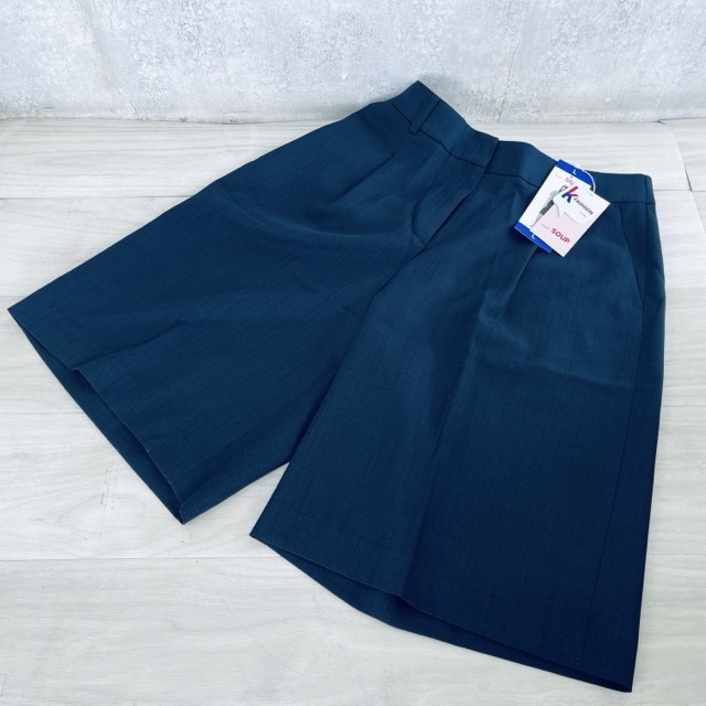 送料無料 新品タグ付き SweetSoup レディースパンツ Lサイズ ネイビー スウィート スープ ズボン 夏用 /514886在★16拍卖