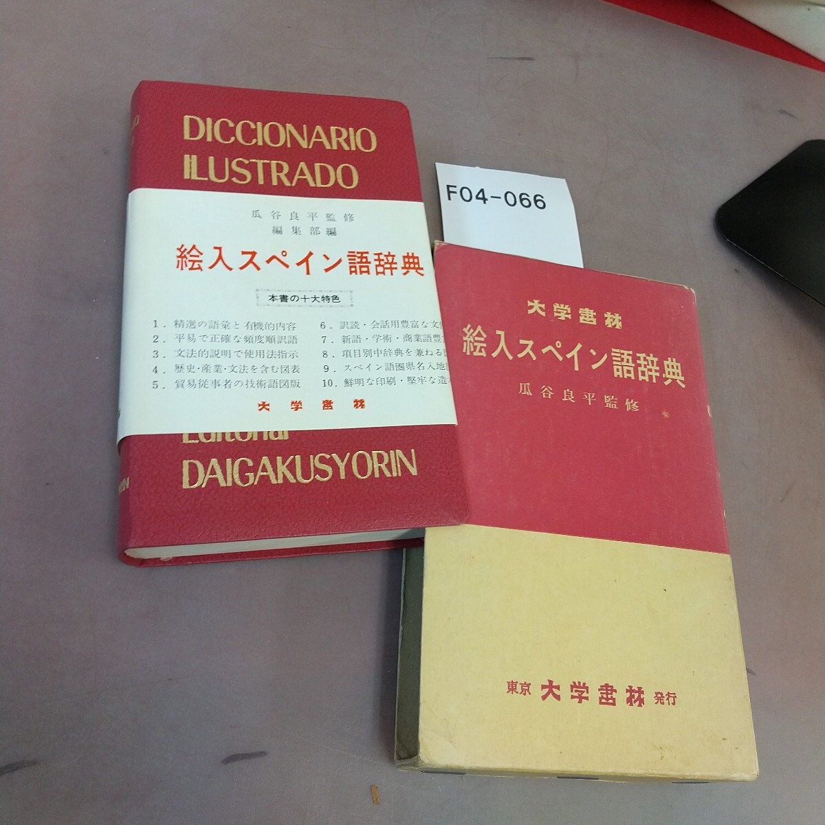 F04-066絵入スペイン語辞典 大学書林拍卖