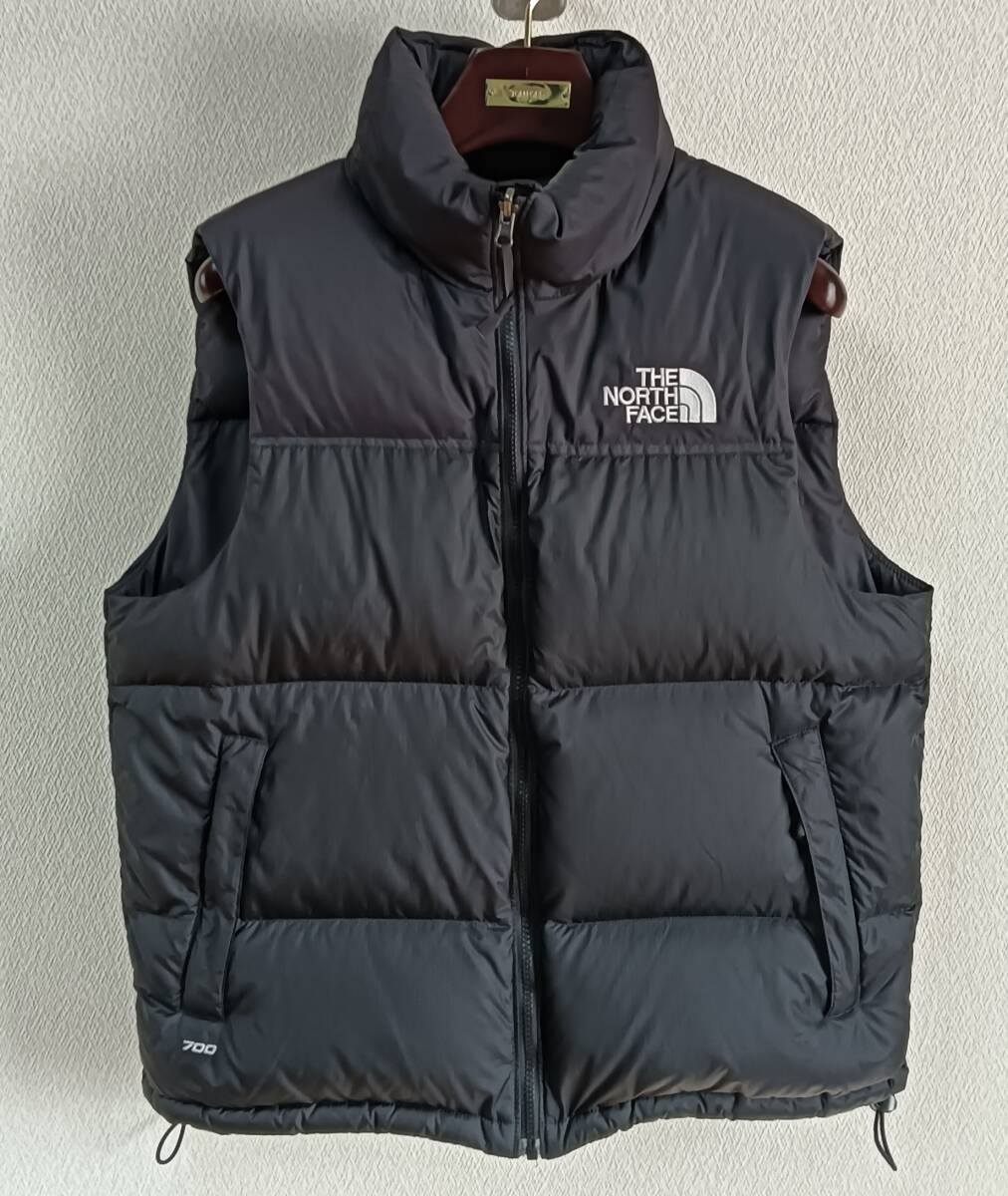 ノースフェイス ダウンベスト ブラック拍卖