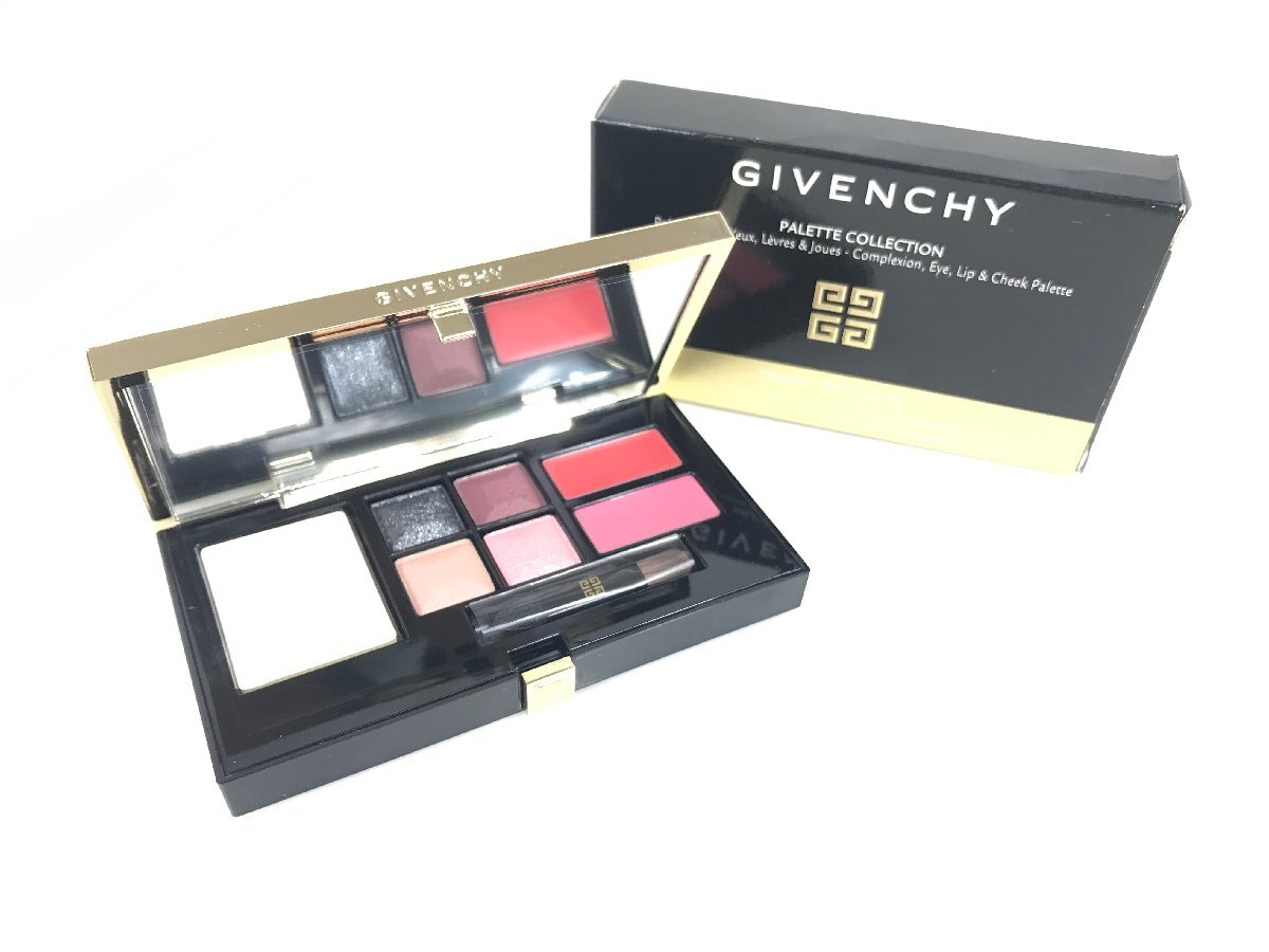 未使用 ジバンシィ GIVENCHY コレクション パレット トラベルエッセンシャル アイシャドウ/チーク/リップ/ファンデーション KES-2335拍卖