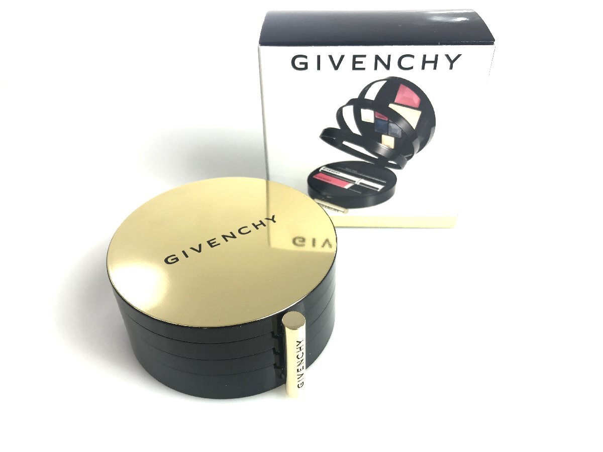 未使用 ジバンシィ GIVENCHY グラマー オン ザ ゴールド トラベル パレット アイシャドウ/チーク/リップ/ファンデーション他 KES-2760拍卖