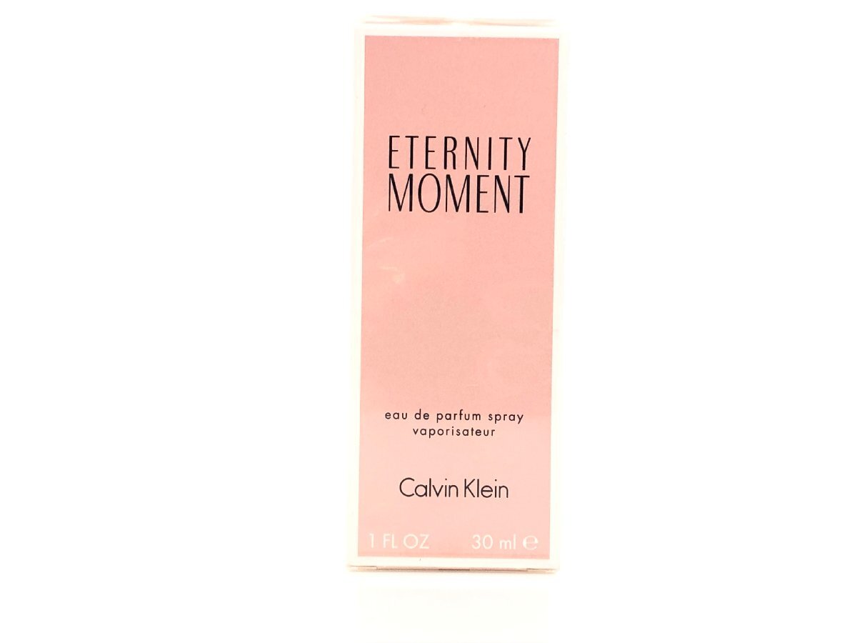 未使用 フィルム未開封 カルバンクライン Calvin Klein ETERNITY MOMENT エタニティ モメント パルファム スプレー 30ml YK-4627拍卖