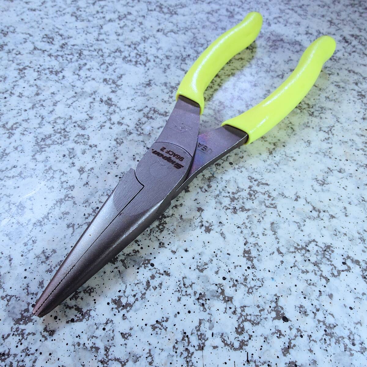 Snap-on スナップオン 8" Talon Grip ニードルノーズ プライヤー (Hi-Vizグリップ)新品未使用拍卖