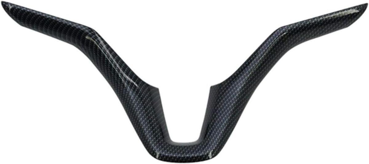 ★新品★ ヴェゼル フィット シャトル ハンドル ステアリング ガーニッシュ ブラックカーボン 調拍卖