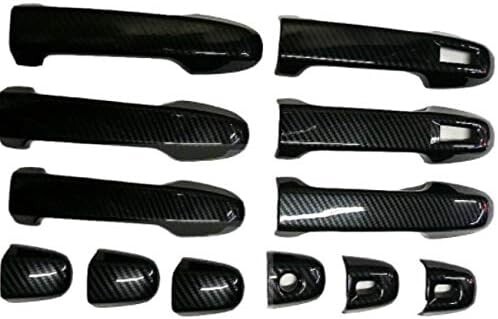 ★新品★ ノア ヴォクシー 80系 前期 後期 ドアハンドル カバー ブラックカーボン調拍卖