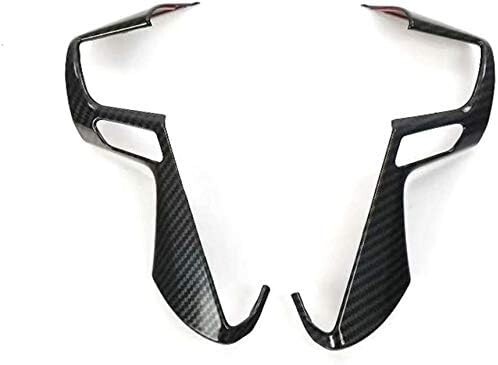 ★新品★ アルファード ヴェルファイア 30系 前期 後期 ステアリング ガーニッシュ ブラックカーボン 調拍卖