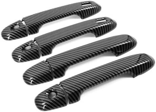 ★新品★ アルファード ヴェルファイア 30系 前期 後期 ドアハンドルカバー ブラックカーボン 調拍卖