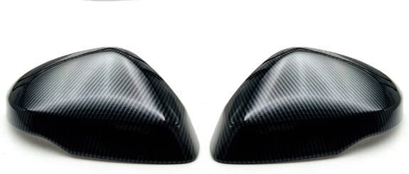 ★新品★ ヴェゼル RV系 ドアミラー カバー ブラックカーボン 調 左右2個セット拍卖
