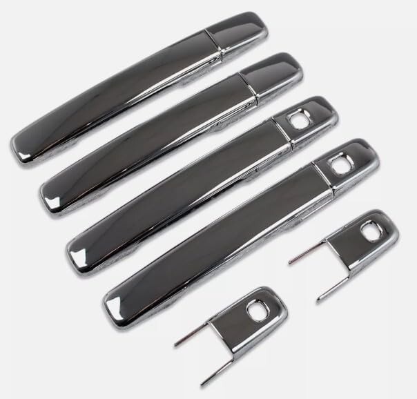 ★新品★ ルークス B40系 ドアハンドルカバー メッキ仕上げ ROOX ドアノブカバー拍卖