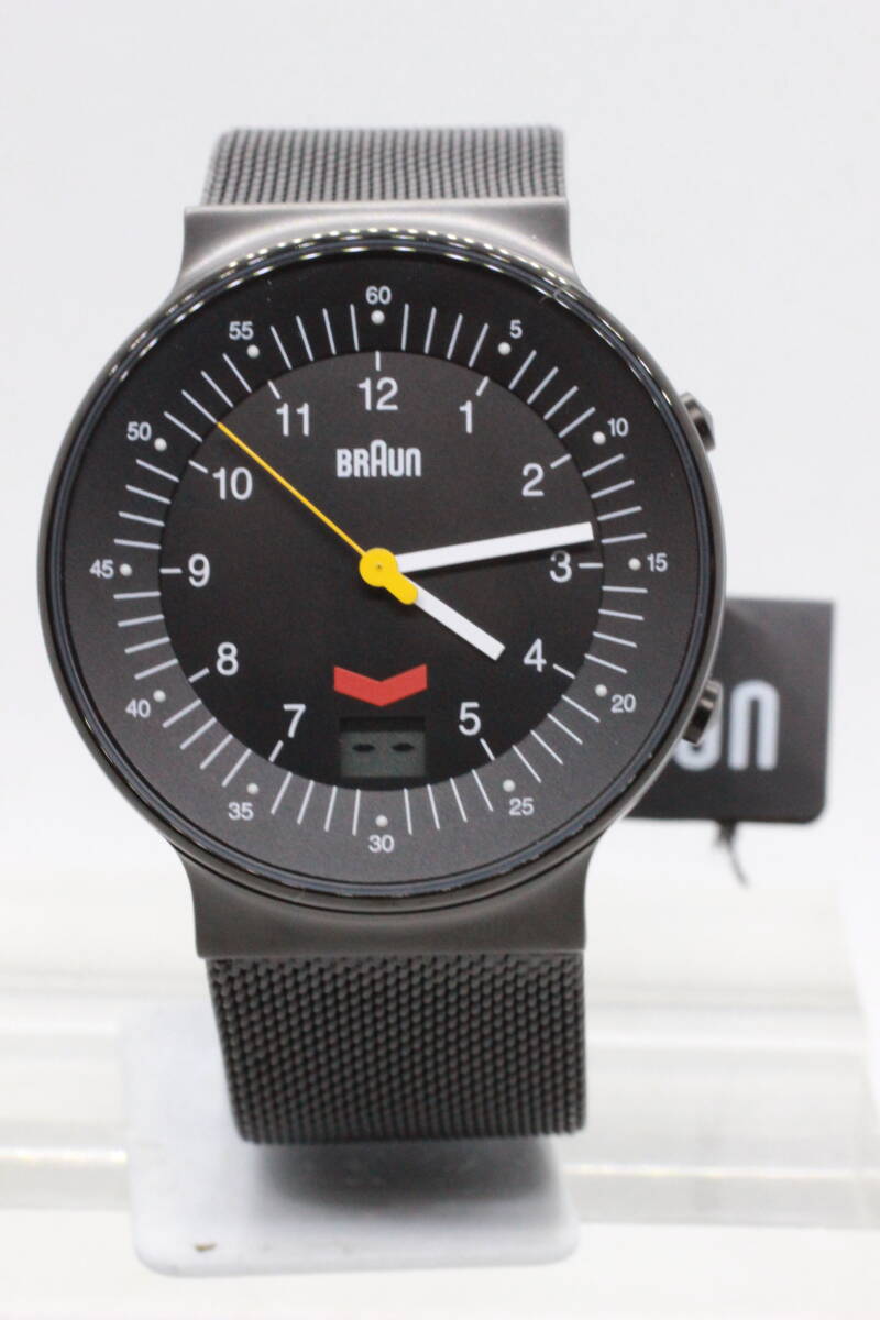 【BRAUN】電波時計 BN0087BKSLMHG(ドイツ仕様)未使用時計 時計商社在庫品 わけ有 25.11.2拍卖